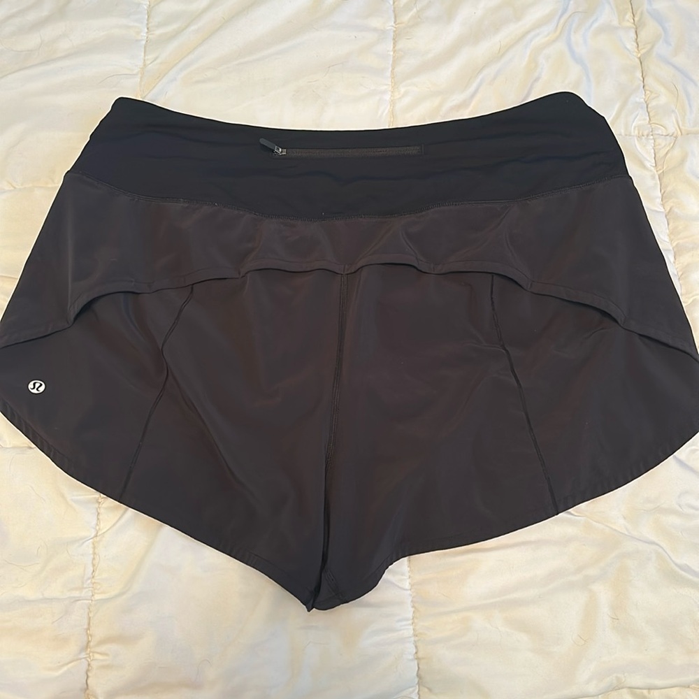 Lululemon Speed Up Shorts 4 in. Inseam.